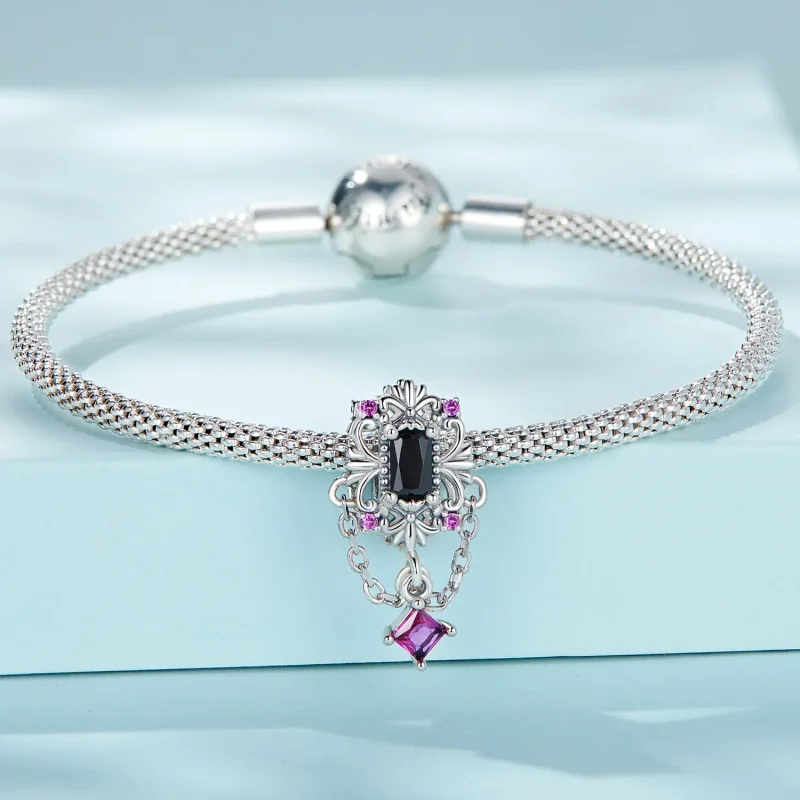 (kép) PANDORA típusú Szivárványhártya Charm - SCC2379 - Megtekintés 3