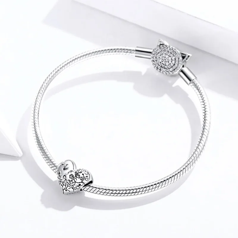 (kép) PANDORA típusú Szőlő pillangó Charm - SCC1603 - Megtekintés 3