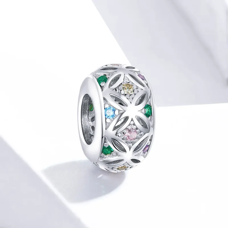 (kép) PANDORA típusú színes charm - BSC224 - Megtekintés 2