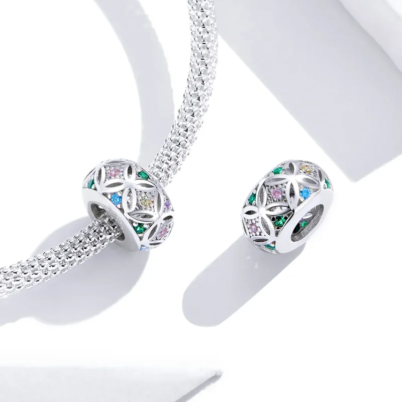 (kép) PANDORA típusú színes charm - BSC224 - Megtekintés 4