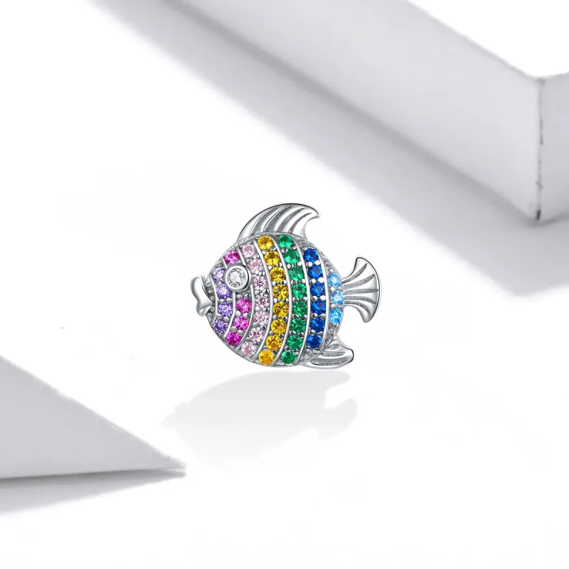 (kép) PANDORA típusú színes halak charm - SCC1803 - Megtekintés 2