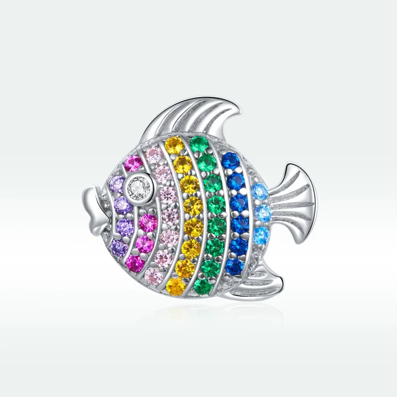 (kép) PANDORA típusú színes halak charm - SCC1803 - Megtekintés 5