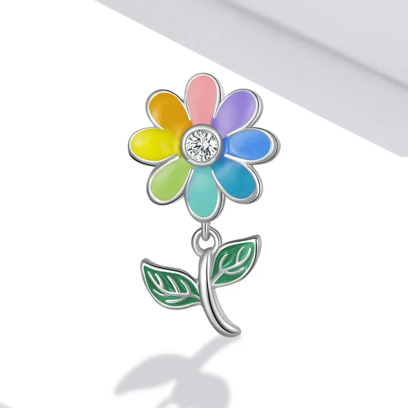 (kép) PANDORA típusú Színes napraforgó Charm - SCC2088 - Megtekintés 2