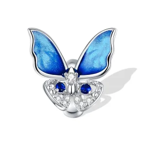 PANDORA típusú színes pillangó charm - BSC405 (kép) PANDORA típusú színes pillangó charm - BSC405