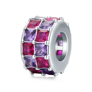 (kép) PANDORA típusú Színes spacer charm - SCC1995