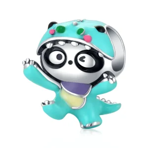 (kép) PANDORA típusú Szórakoztató panda Charm - SCC1933