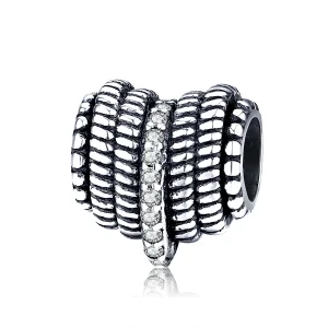 (kép) PANDORA típusú Szívszövés Charm - SCC1470