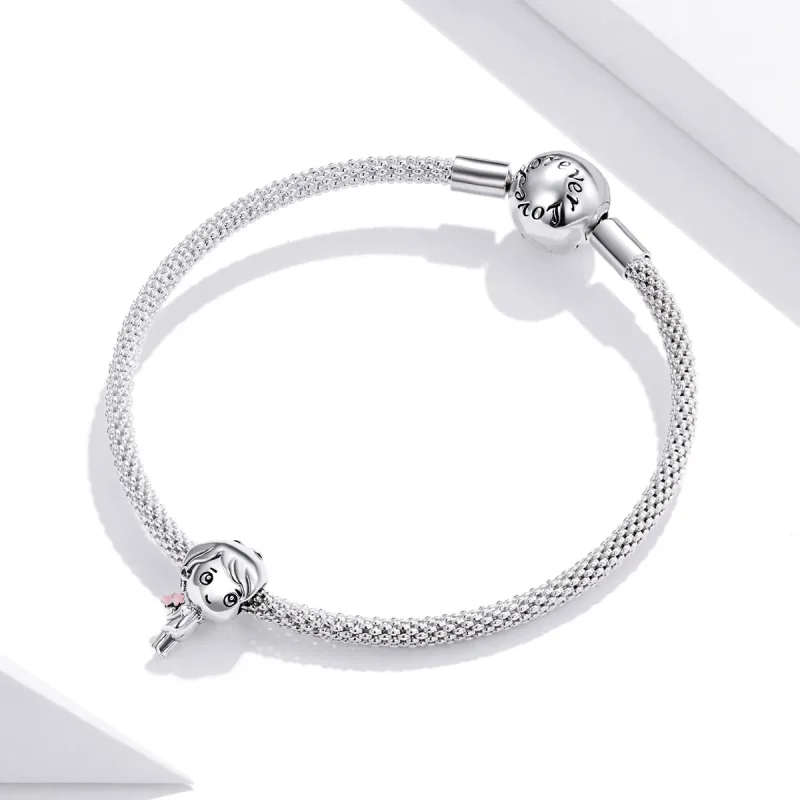 (kép) PANDORA típusú Szívverés fiú Charm - BSC400 - Megtekintés 3
