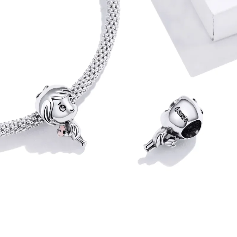 (kép) PANDORA típusú Szívverés fiú Charm - BSC400 - Megtekintés 4