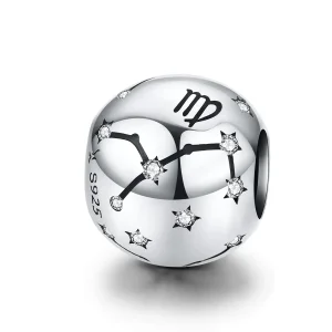 PANDORA típusú szűz charm - SCC1218-6 (kép) PANDORA típusú szűz charm - SCC1218-6