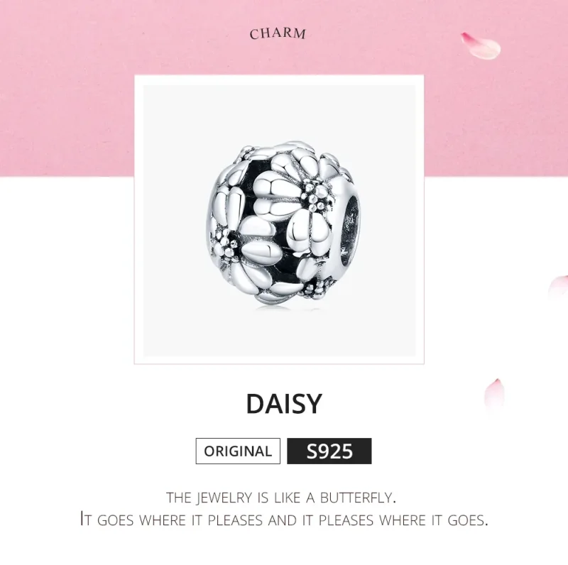 (kép) PANDORA típusú százszorszép charm - SCC1487 - Megtekintés 5
