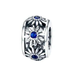 (kép) PANDORA típusú százszorszép spacer charm - SCC1118