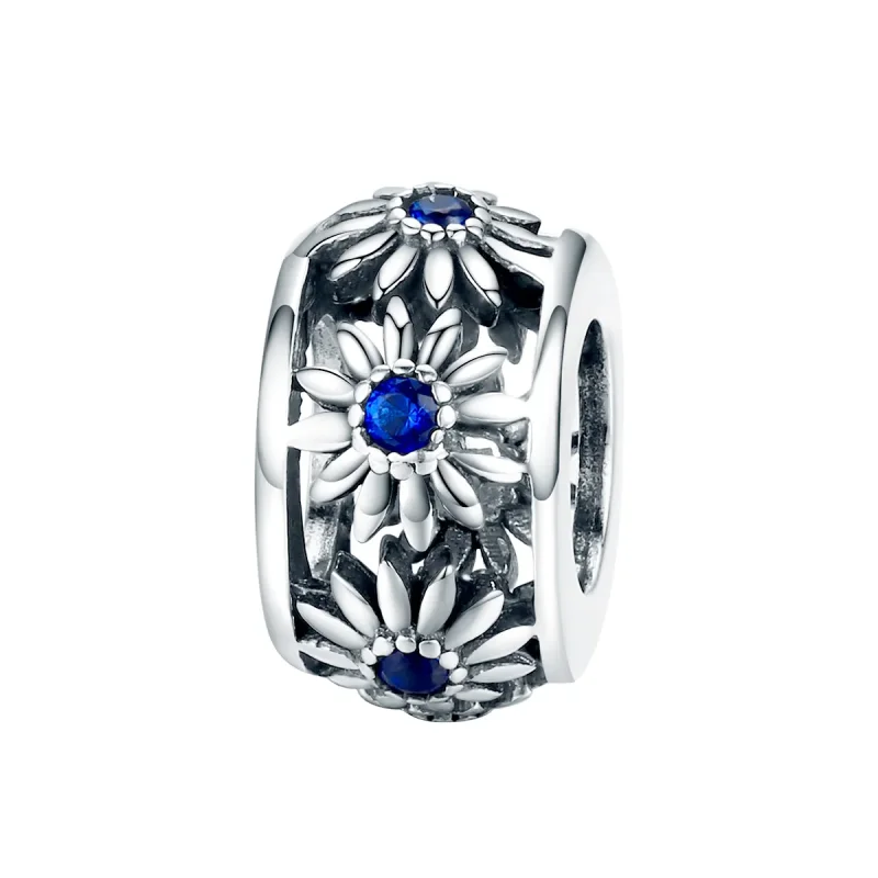 (kép) PANDORA típusú százszorszép spacer charm - SCC1118