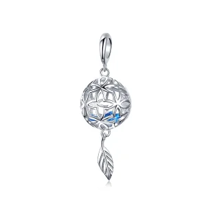PANDORA típusú tartósított virág függő charm - SCC1123 (kép) PANDORA típusú tartósított virág függő charm - SCC1123