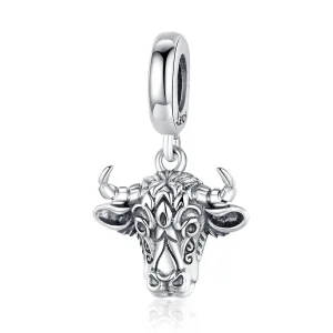 (kép) PANDORA típusú tauren függő charm - SCC1316