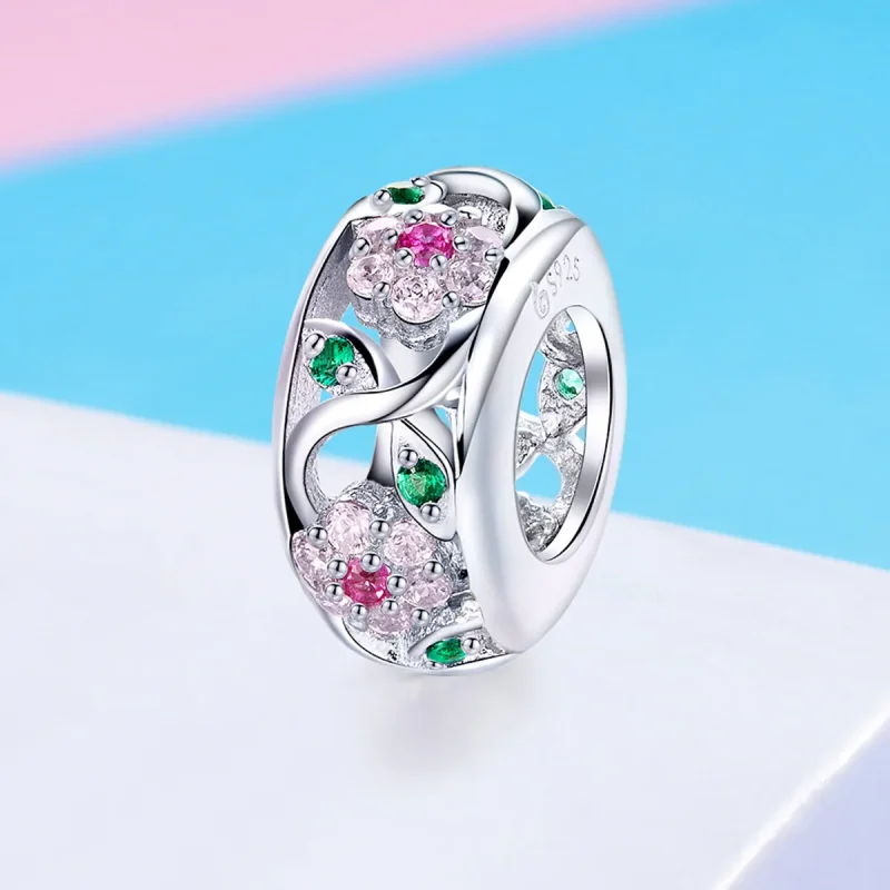 (kép) PANDORA típusú tavaszi charm - BSC039 - Megtekintés 2