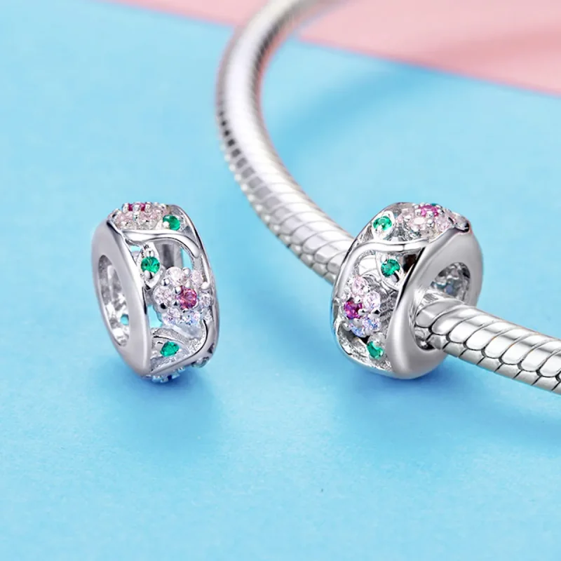 (kép) PANDORA típusú tavaszi charm - BSC039 - Megtekintés 3