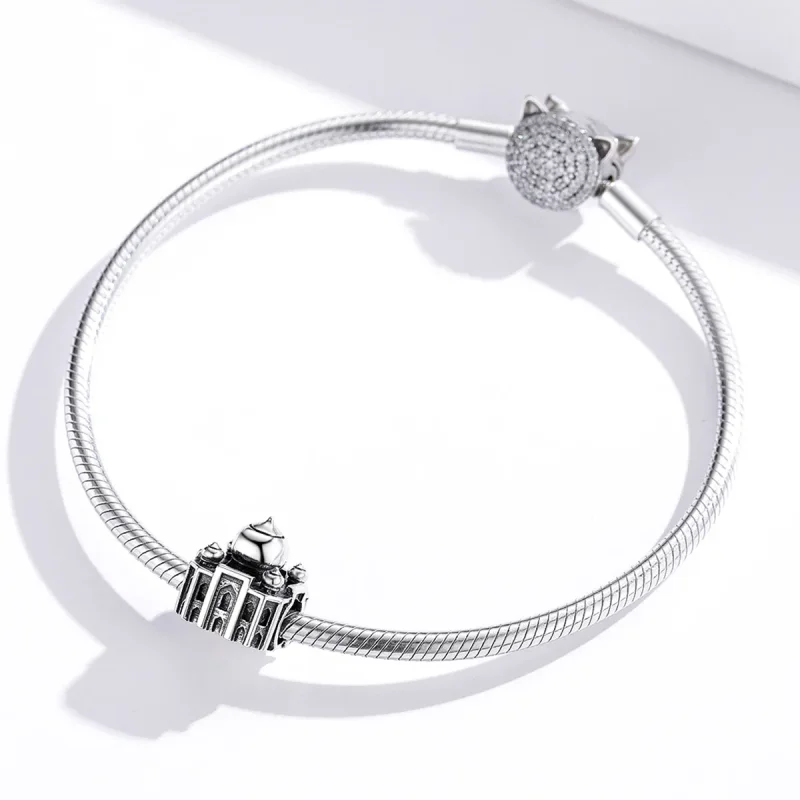 (kép) PANDORA típusú tádzs mahal charm - SCC1542 - Megtekintés 2