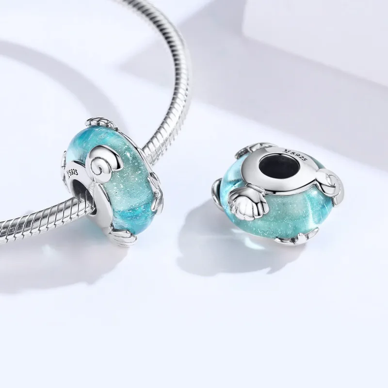 (kép) PANDORA típusú tenger világ charm - SCC1257 - Megtekintés 4