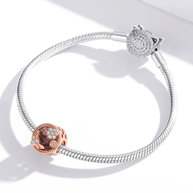(kép) PANDORA típusú titkos kert charm - BSC389 - Megtekintés 3