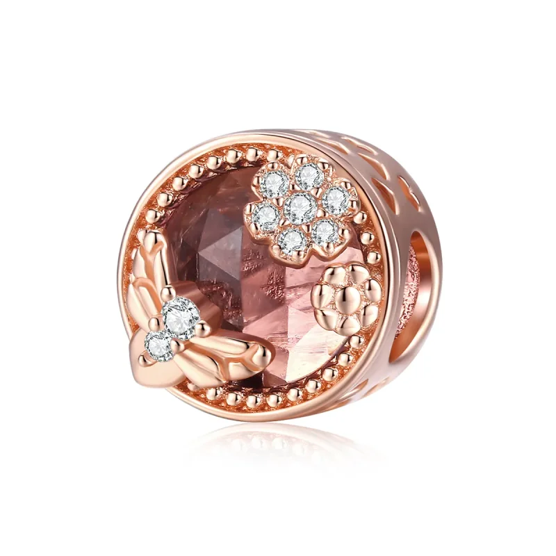(kép) PANDORA típusú titkos kert charm - BSC389