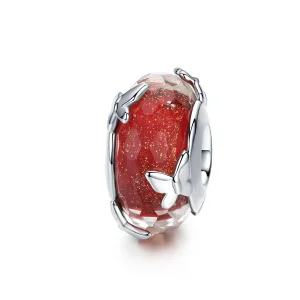 (kép) PANDORA típusú táncoló pillangó charm - SCC1256
