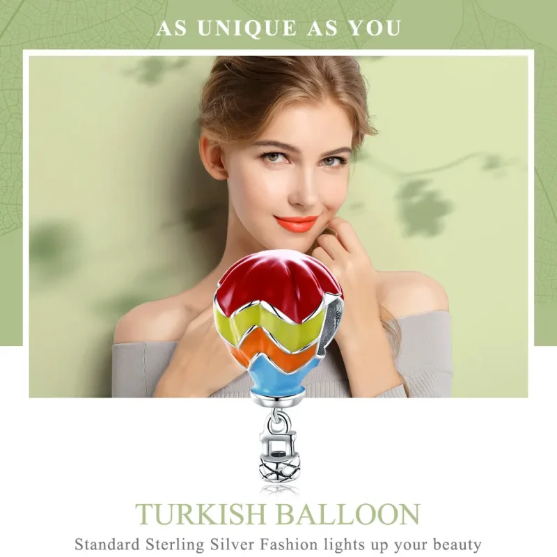(kép) PANDORA típusú török hőlégballonok charm - SCC867 - Megtekintés 6