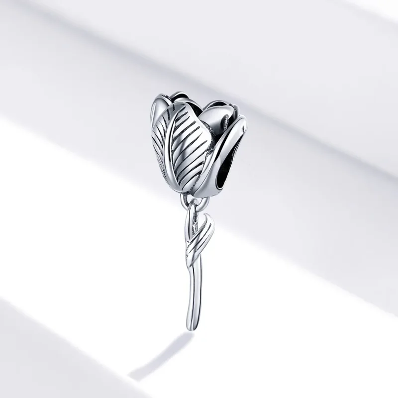 (kép) PANDORA típusú tulipán charm - SCC1514 - Megtekintés 2