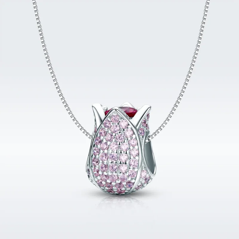 (kép) PANDORA típusú tulipán charm - SCC569 - Megtekintés 3