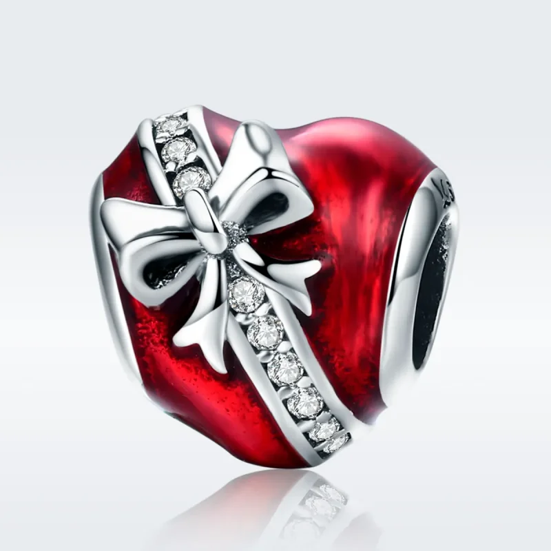 (kép) PANDORA típusú valentin-napi ajándék charm - SCC741 - Megtekintés 3