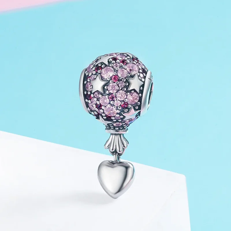 (kép) PANDORA típusú vallomás ballon charm - SCC517 - Megtekintés 3