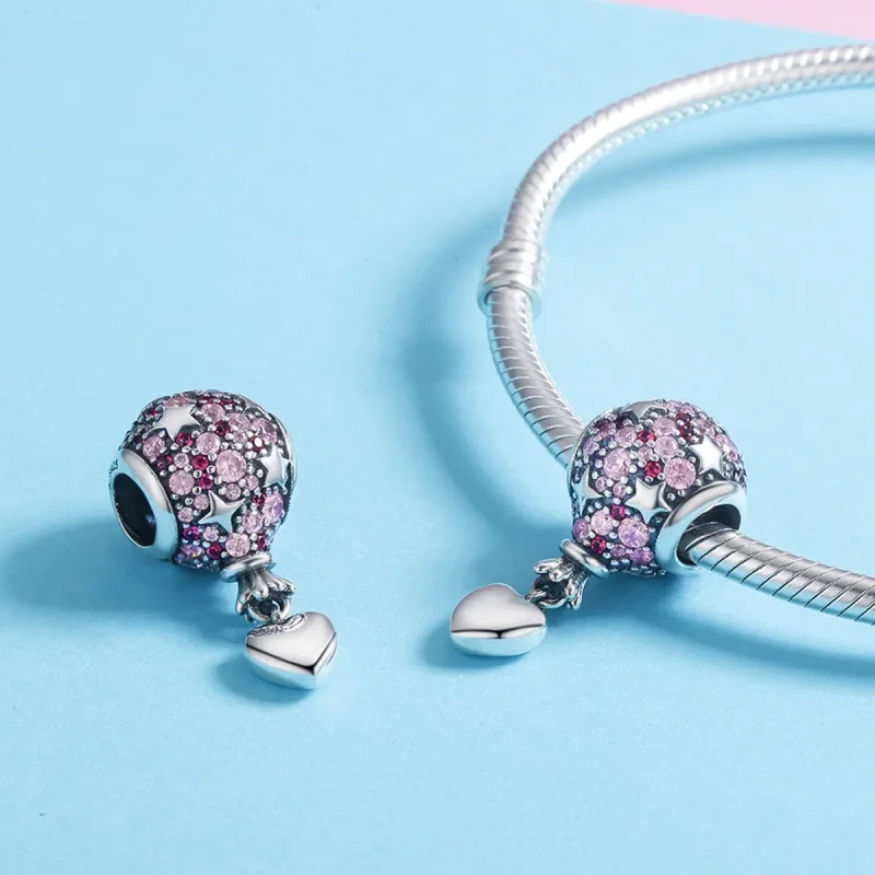 (kép) PANDORA típusú vallomás ballon charm - SCC517 - Megtekintés 5