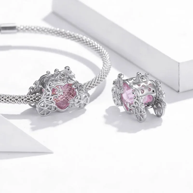 (kép) PANDORA típusú varázskocsi charm - BSC412 - Megtekintés 4