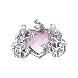 (kép) PANDORA típusú varázskocsi charm - BSC412