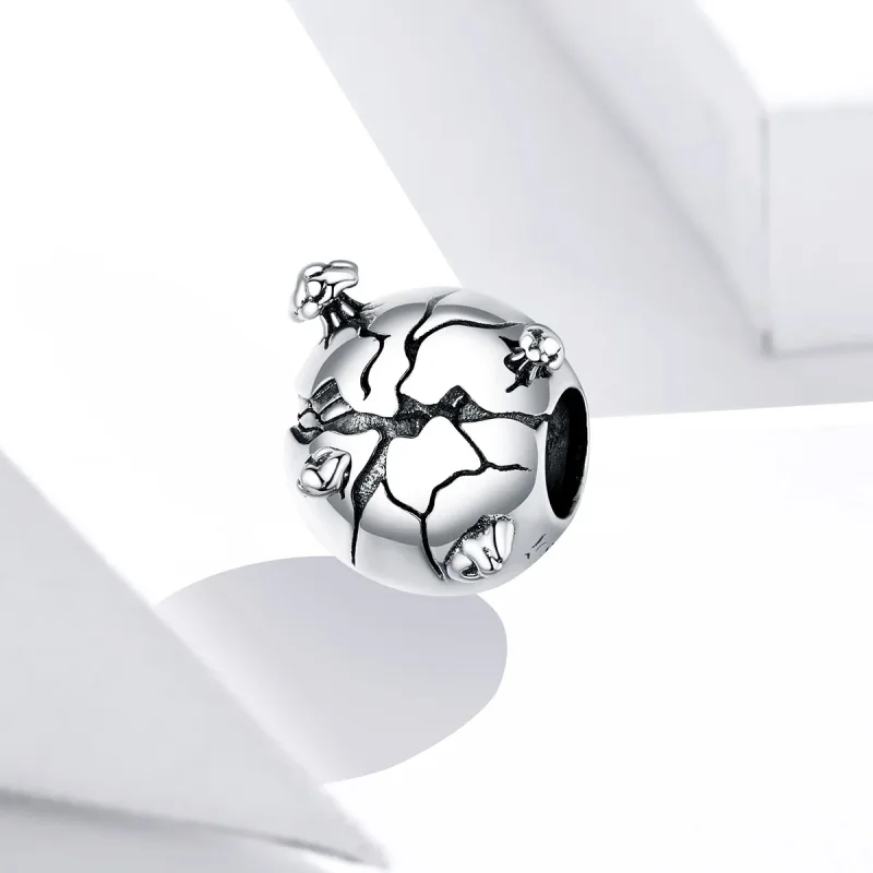 (kép) PANDORA típusú Védd a Földet Charm - SCC1581 - Megtekintés 2