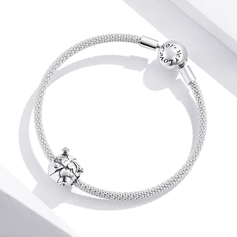 (kép) PANDORA típusú Védd a Földet Charm - SCC1581 - Megtekintés 4
