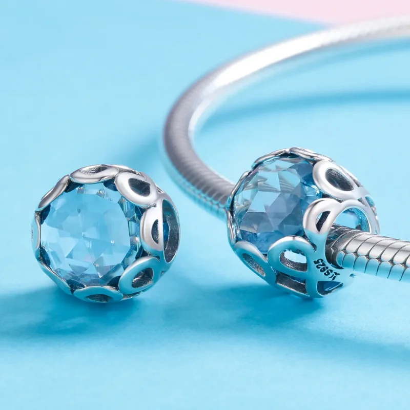 (kép) PANDORA típusú végtelen charm - SCC755 - Megtekintés 4
