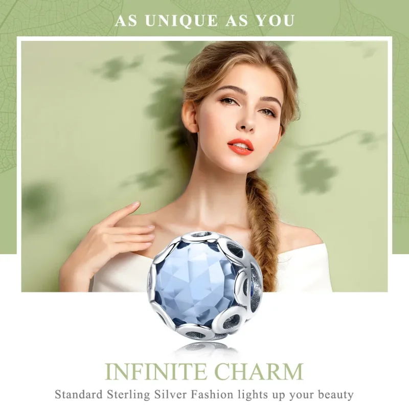 (kép) PANDORA típusú végtelen charm - SCC755 - Megtekintés 6
