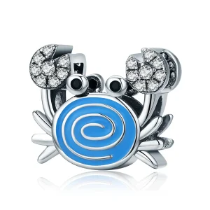(kép) PANDORA típusú Vicces rák Charm - SCC682