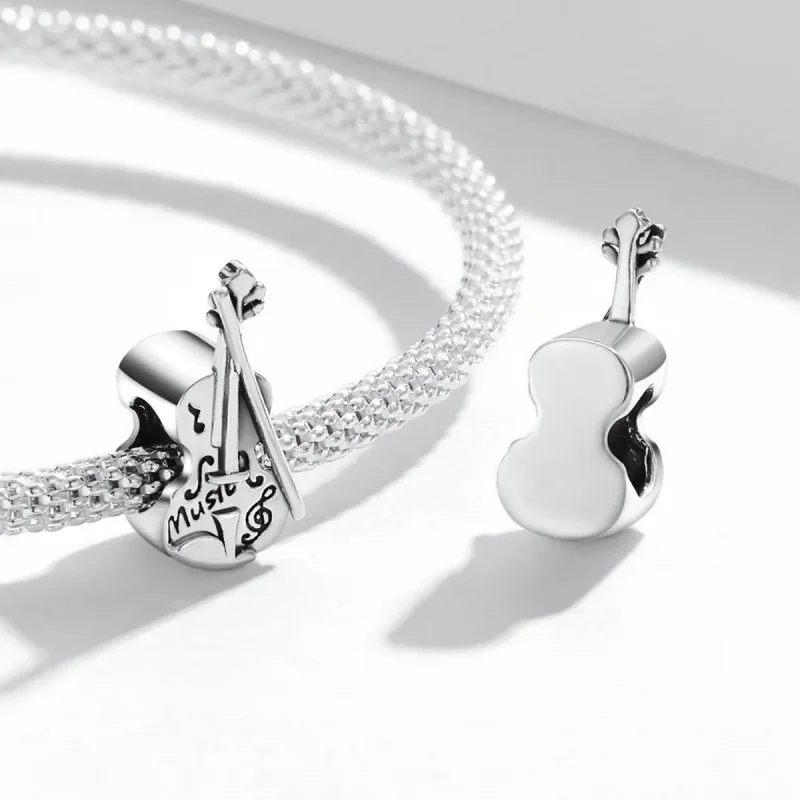 (kép) PANDORA típusú Vintage hegedű Charm - SCC2077 - Megtekintés 4