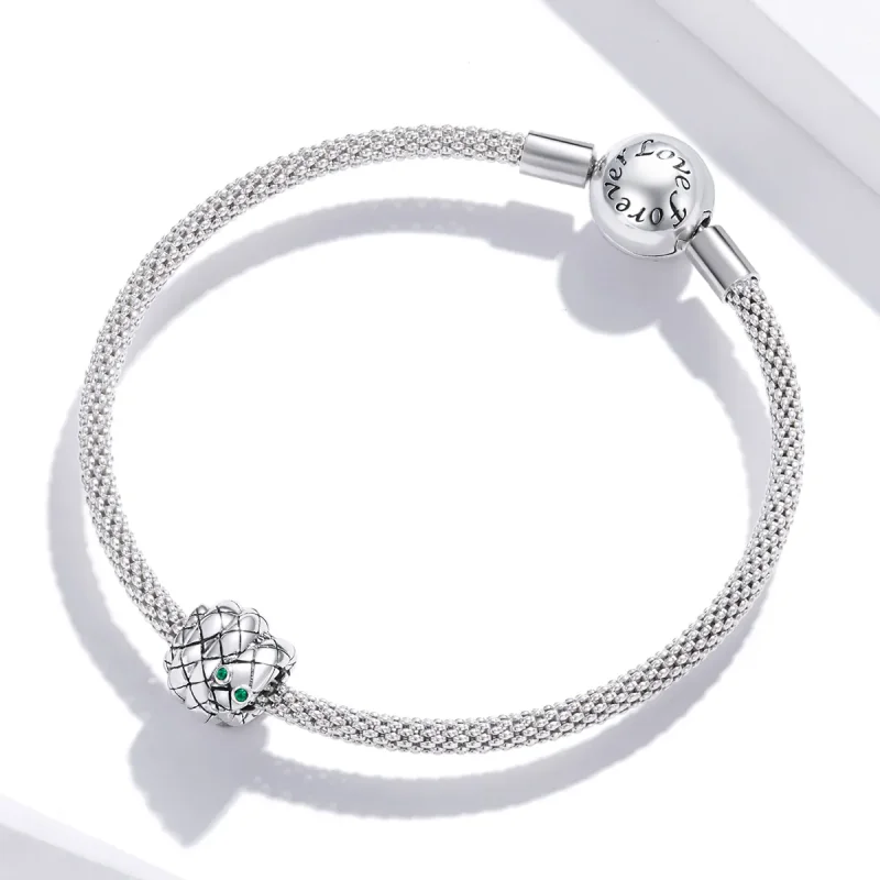 (kép) PANDORA típusú vintage kígyó charm - SCC1770 - Megtekintés 3