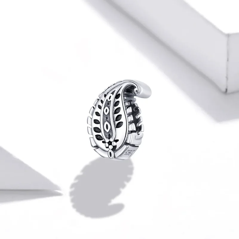 (kép) PANDORA típusú vintage levelek charm - SCC1824 - Megtekintés 2