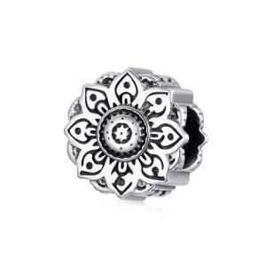 PANDORA típusú vintage lotus charm - SCC1823 (kép) PANDORA típusú vintage lotus charm - SCC1823
