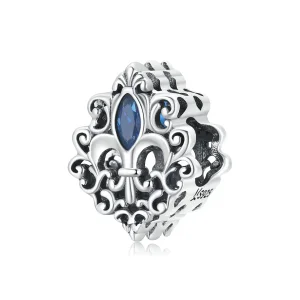 (kép) PANDORA típusú Vintage minta - vízcseppek Charm - SCC2151