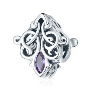 (kép) PANDORA típusú Vintage ornamentika Charm - SCC1930