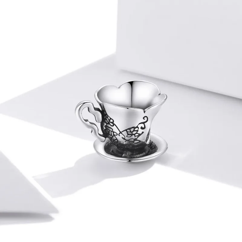 (kép) PANDORA típusú Vintage teáskanna Charm - SCC1899 - Megtekintés 2