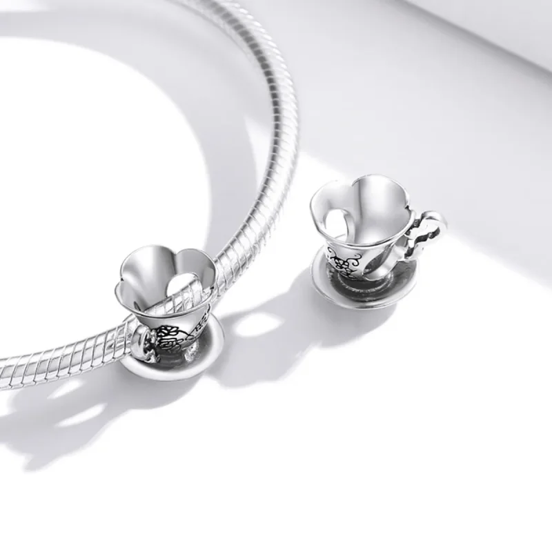 (kép) PANDORA típusú Vintage teáskanna Charm - SCC1899 - Megtekintés 4