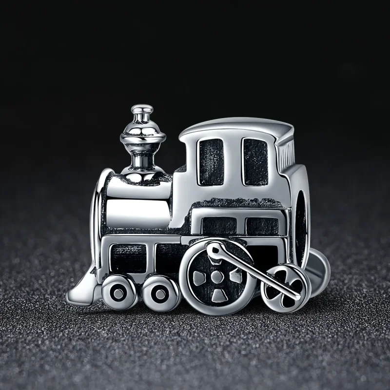 (kép) PANDORA típusú vintage vonat charm - SCC507 - Megtekintés 2