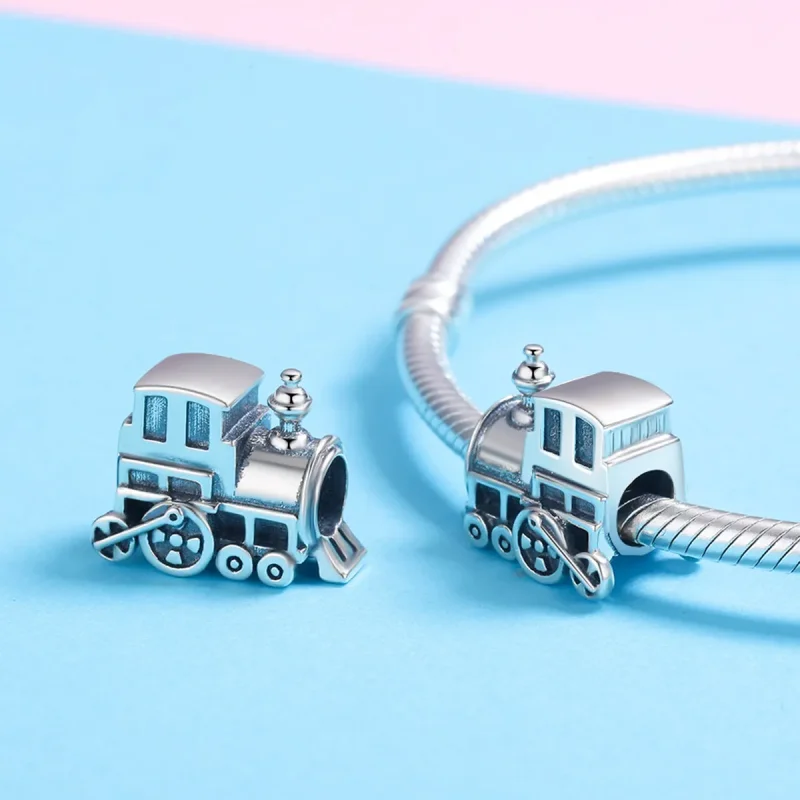 (kép) PANDORA típusú vintage vonat charm - SCC507 - Megtekintés 5