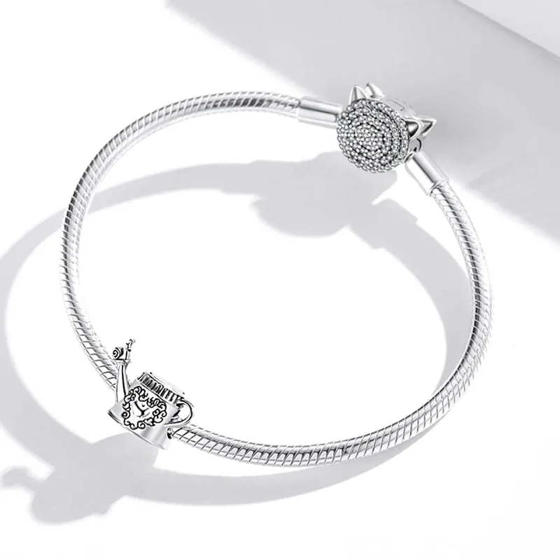 (kép) PANDORA típusú Vintage vízforraló Charm - SCC1923 - Megtekintés 3
